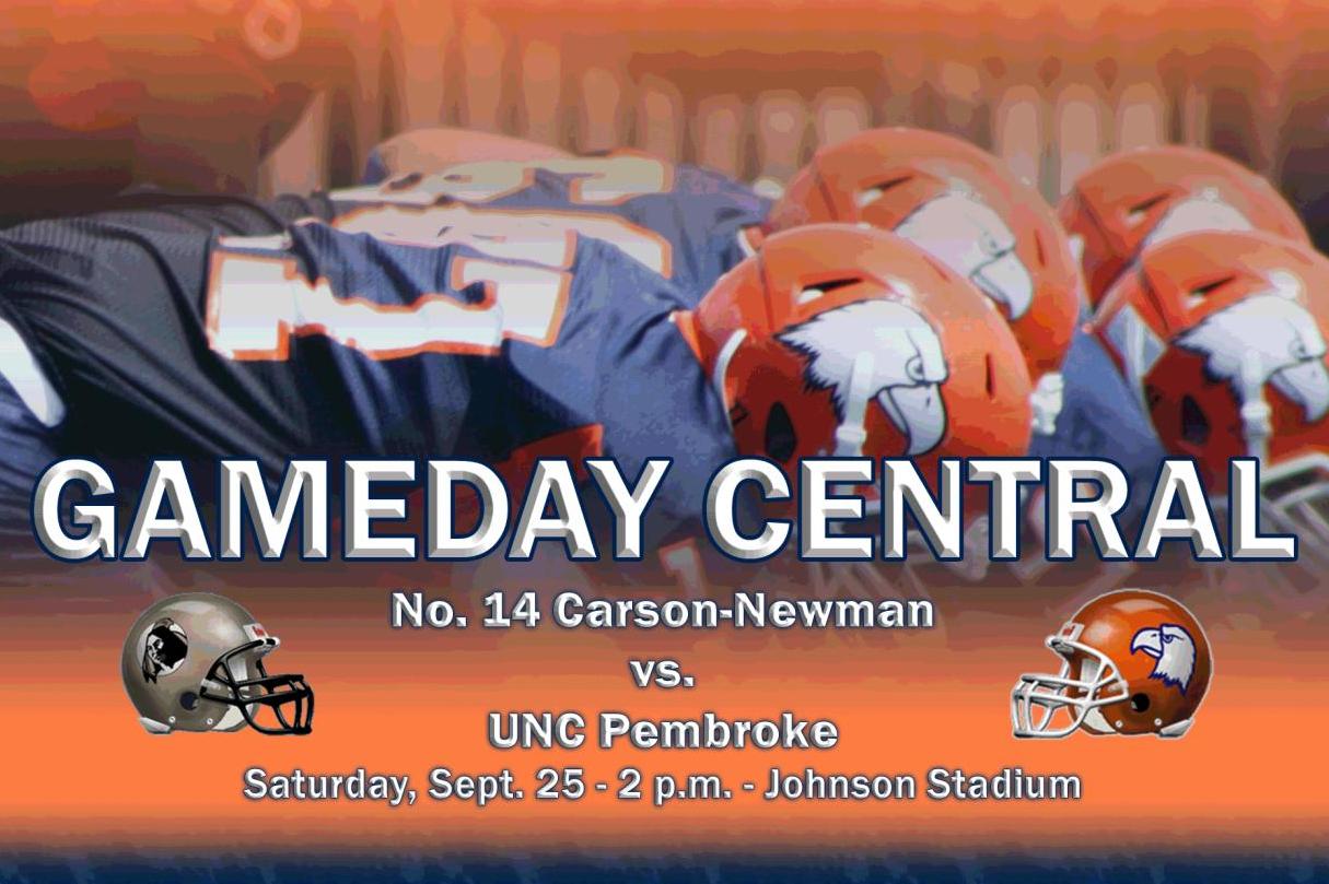 Gameday Central: No. 19 Carson-Newman at UNC Pembroke