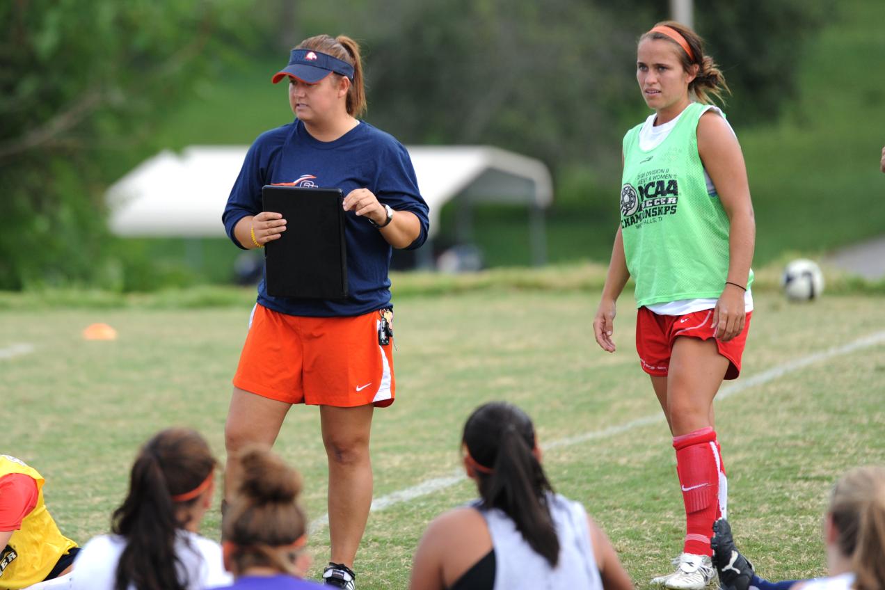 Lady Eagles report for fall camp under second year head coach Carol Bonnes