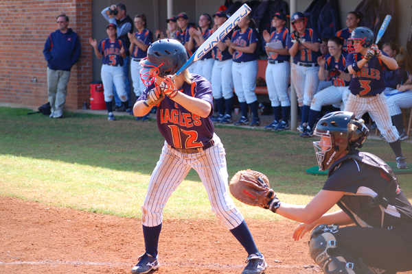 Lady Eagles Split Twinbill with Wingate to Wrap Up Regular Season Play