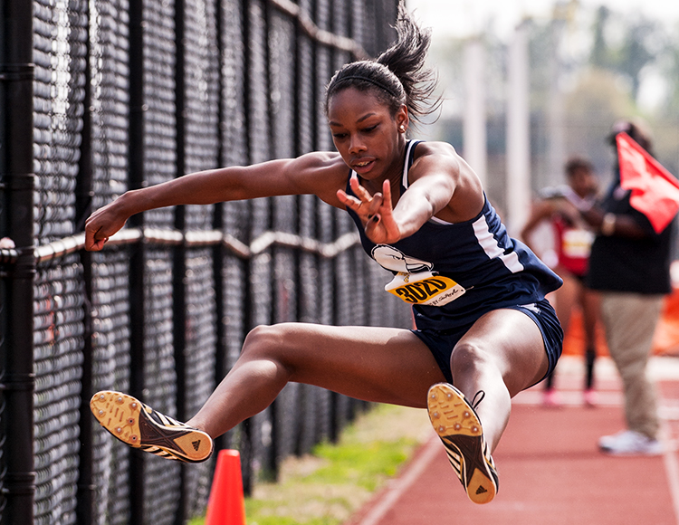 Nine track and field athletes earn All-Region honors in 11 events