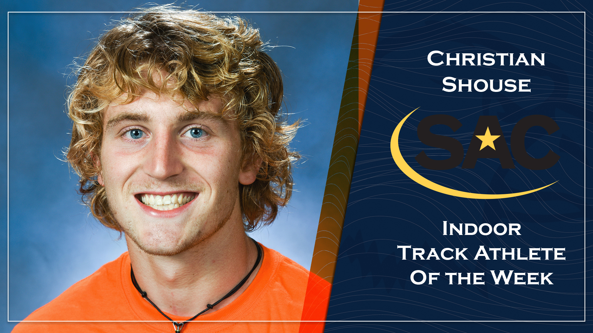 Shouse earns SAC Athlete of the Week honors