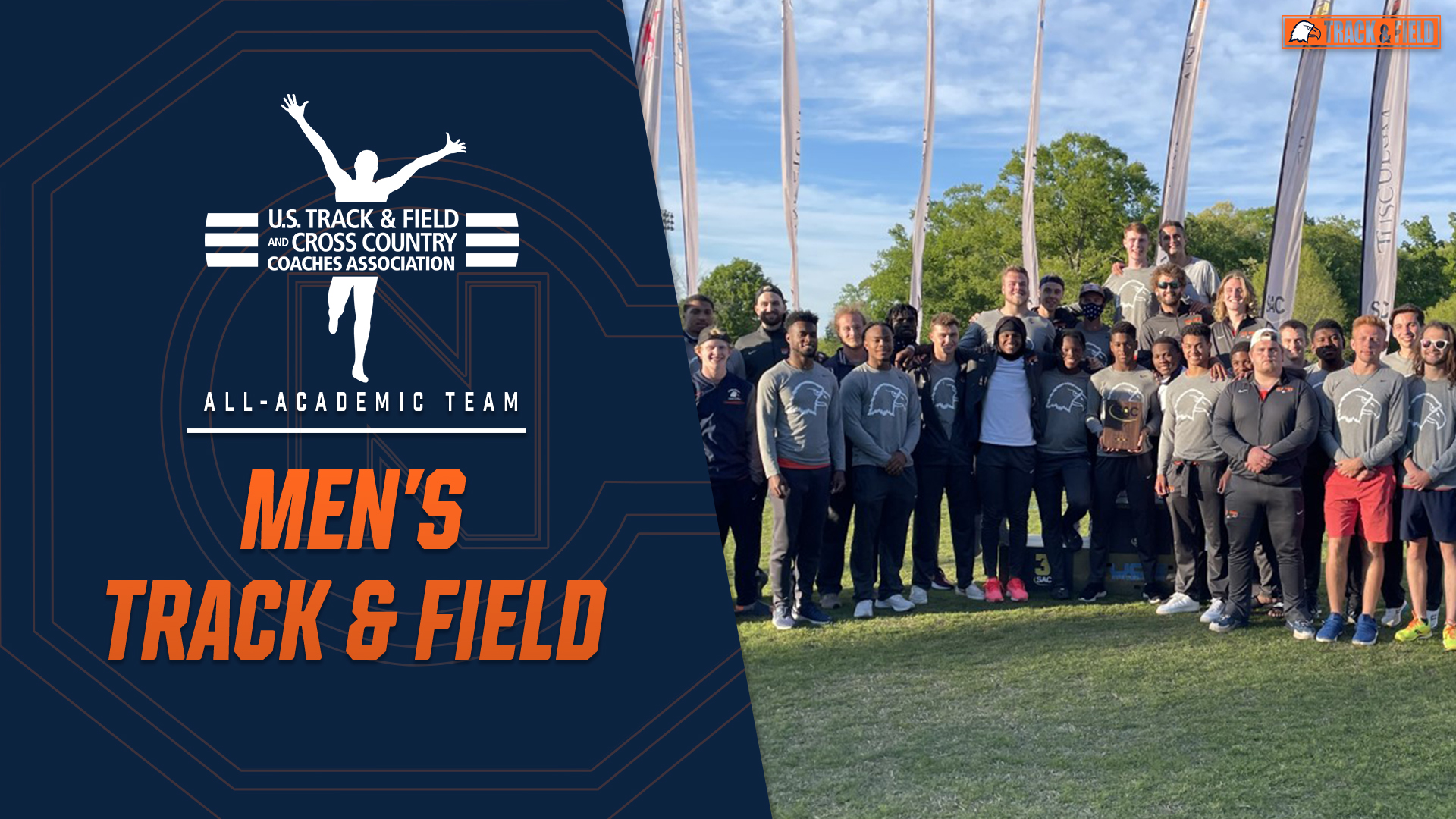 Eagle men's and women's track named USTFCCCA Division II All-Academic for fourth straight season
