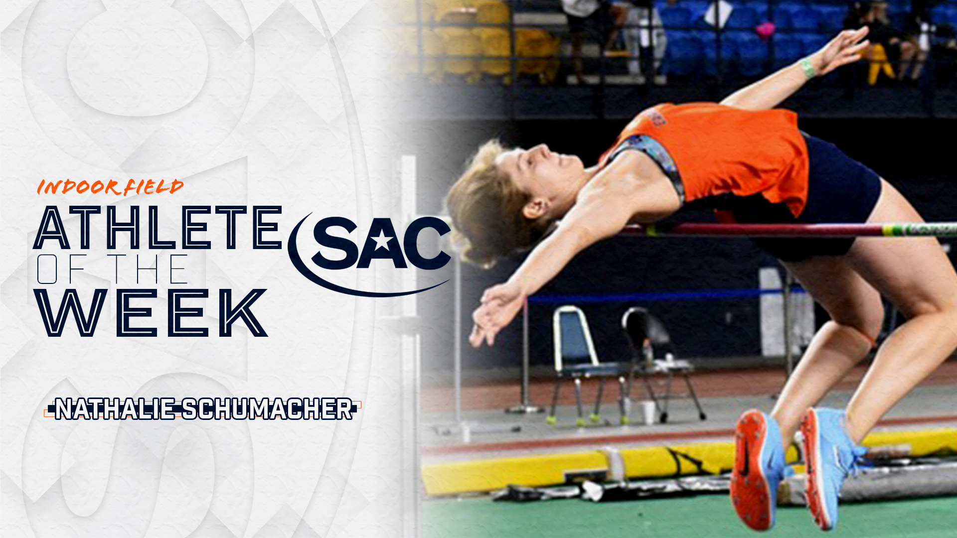 Schumacher earns second straight Women's SAC Indoor Field Athlete of the Week honors
