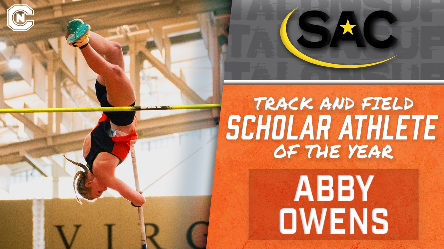 Owens named 2023 SAC Women's Track & Field Scholar-Athlete of the Year