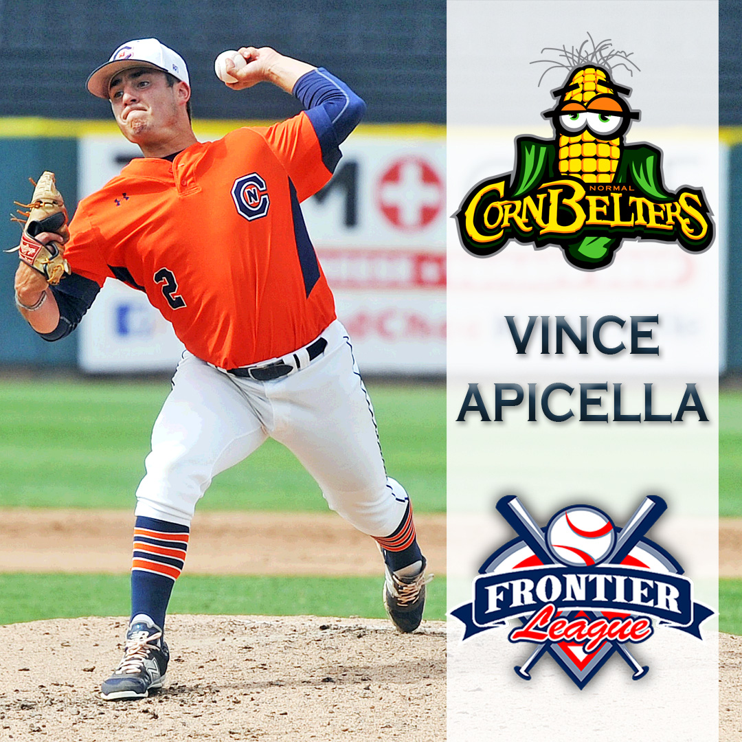 Apicella inks contract with Frontier League’s Cornbelters