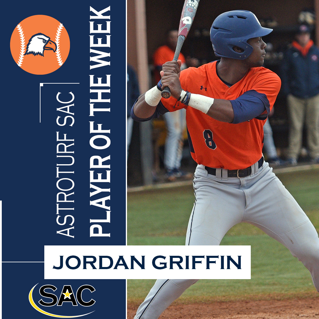 Griffin garners SAC Player of the Week honors