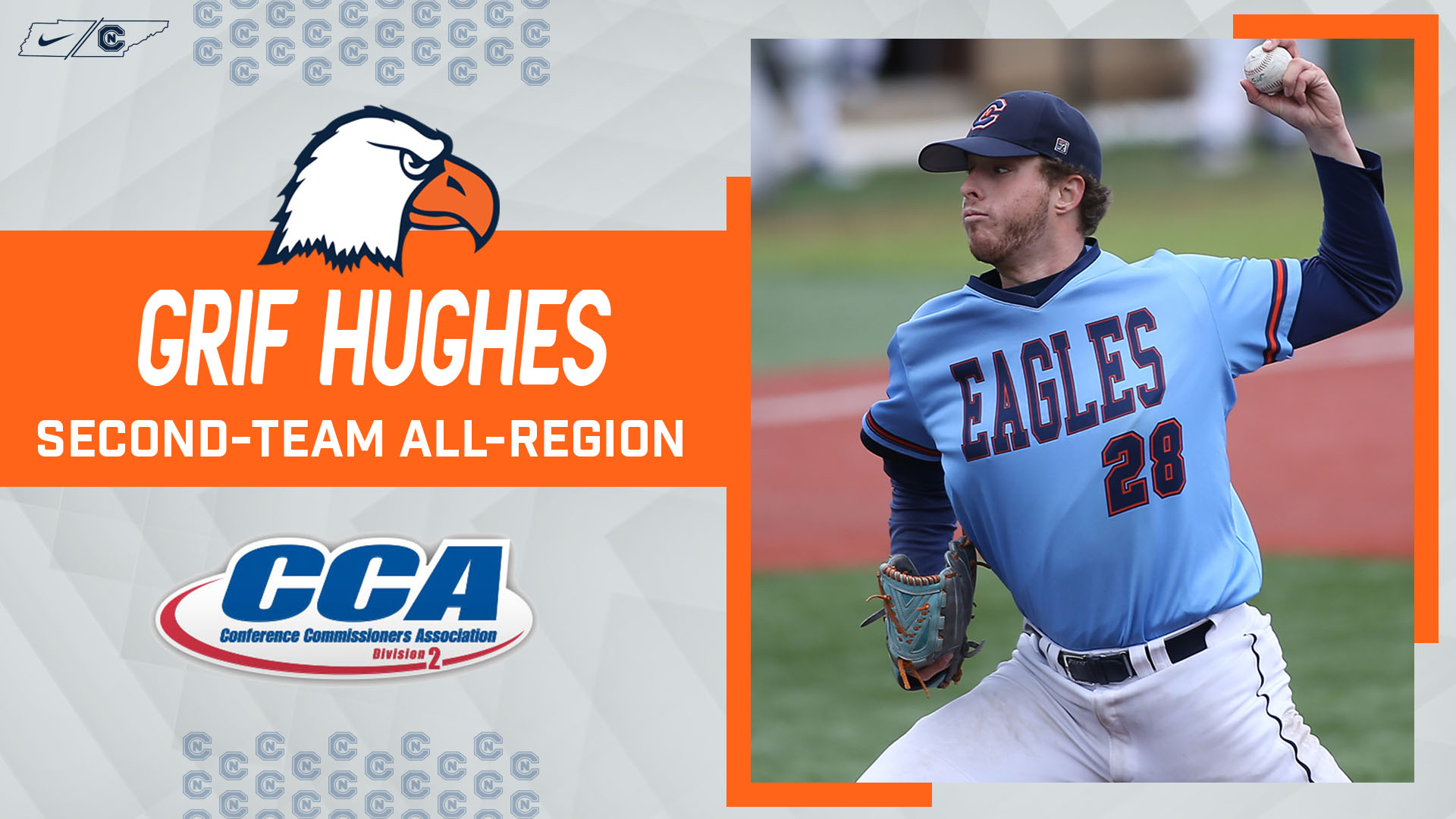 Hughes earns D2CCA All-Region accolade