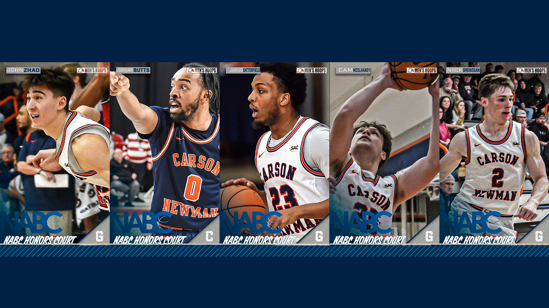 Quintet of Eagles, men’s basketball program lauded by NABC