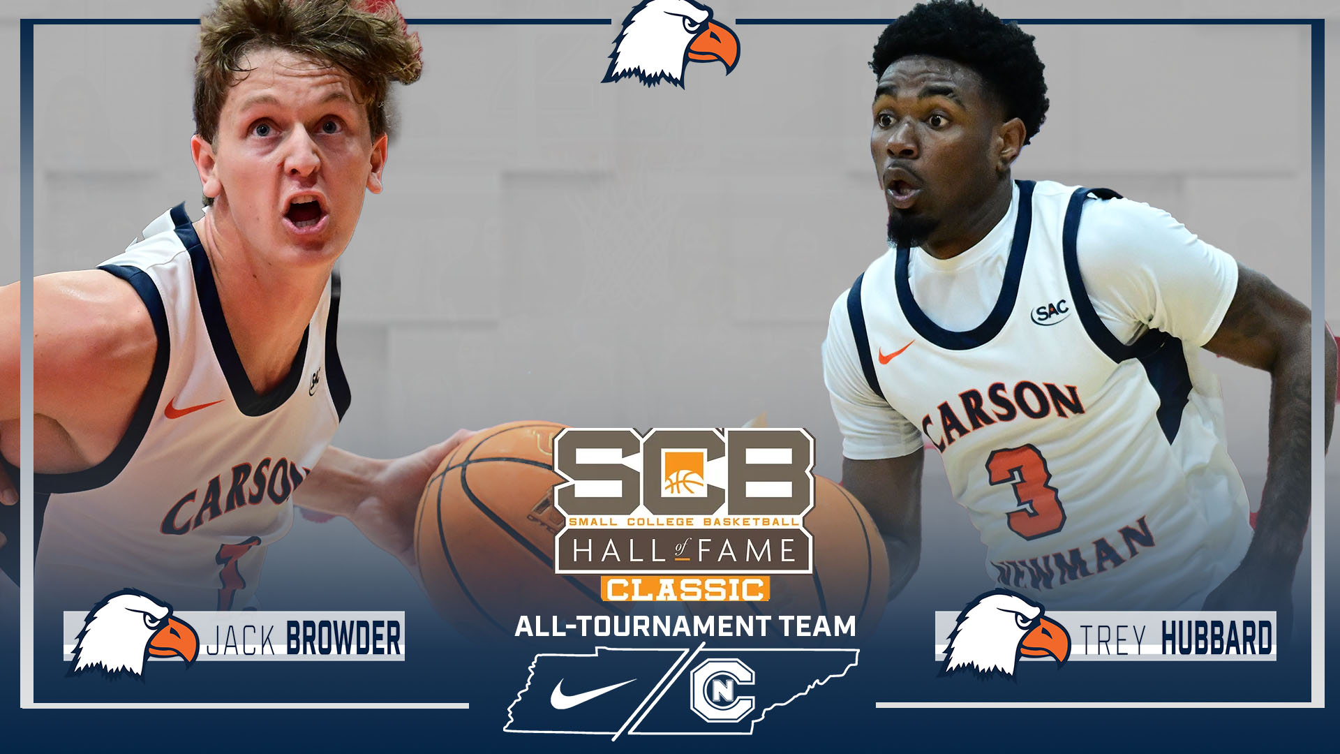 Browder, Hubbard named to SCBHOF Classic All-Tournament Team