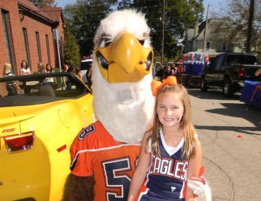 Carson-Newman spirit squads begin Junior Eagle Cheer Program