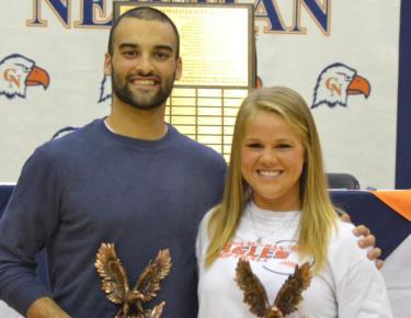 Day, Hefner named athletes of the year at athletic banquet