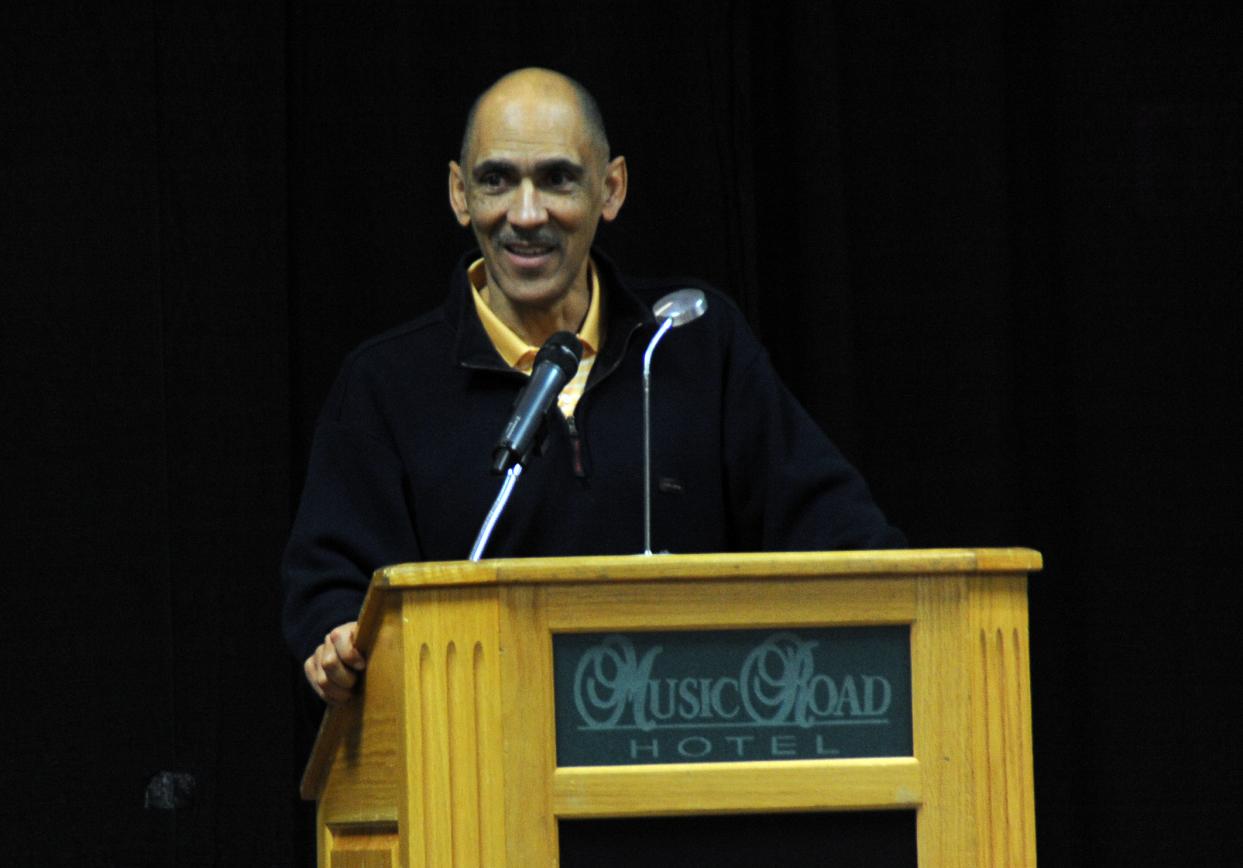 Dungy and Gailey Address C-N Coaching Clinic