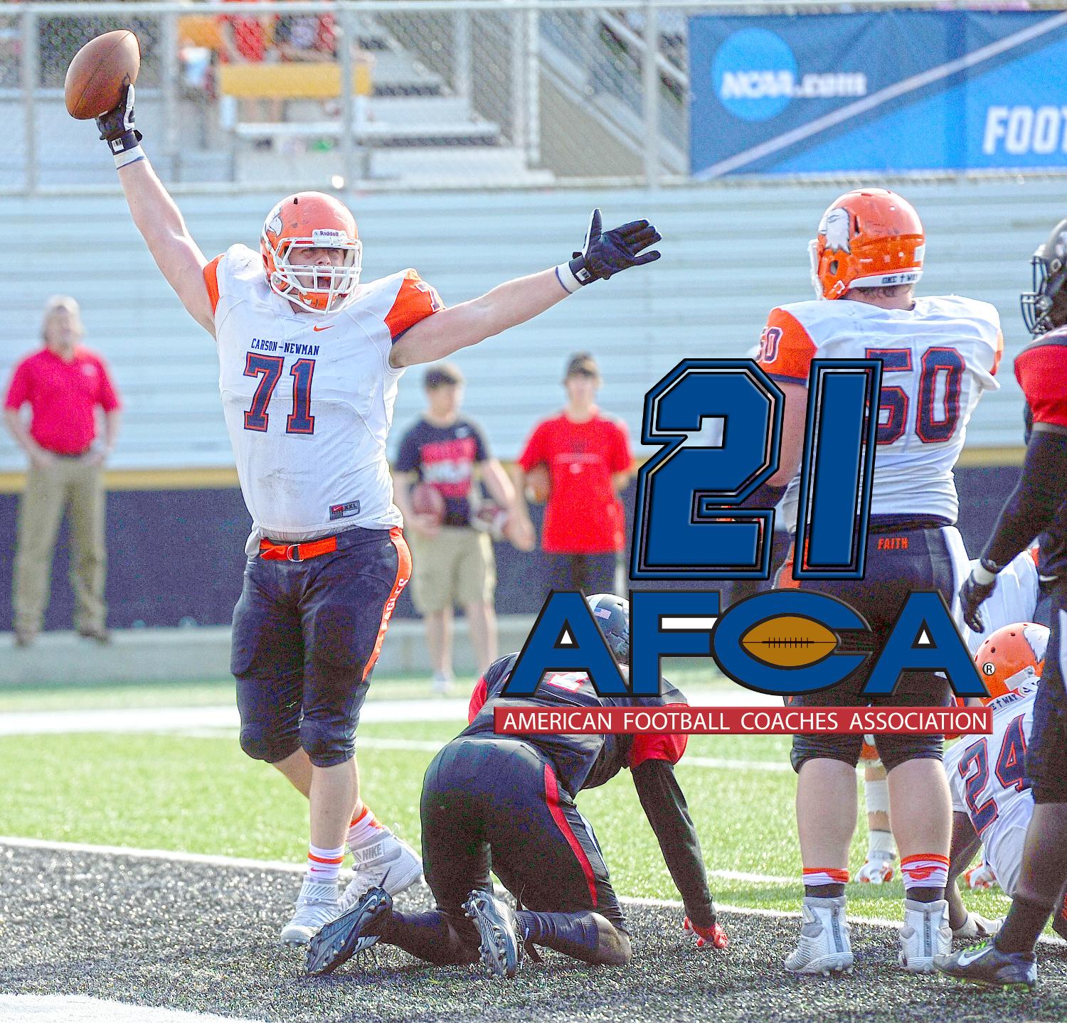 Eagles close the year tied for 21st in AFCA poll