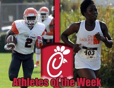 Ward, Jemeli tabbed as Chick-Fil-A Athletes of the Week