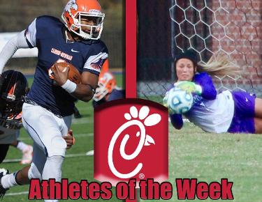 Thomas, Fraiture grab Chick-Fil-A Athlete of the Week honors