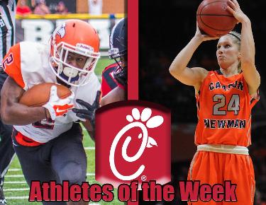 Ward, Burstrom bring home Chick-Fil-A Athlete of the Week honors