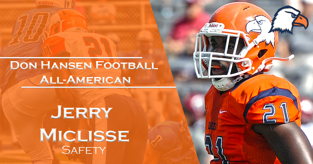 Miclisse named to Don Hansen All-America team