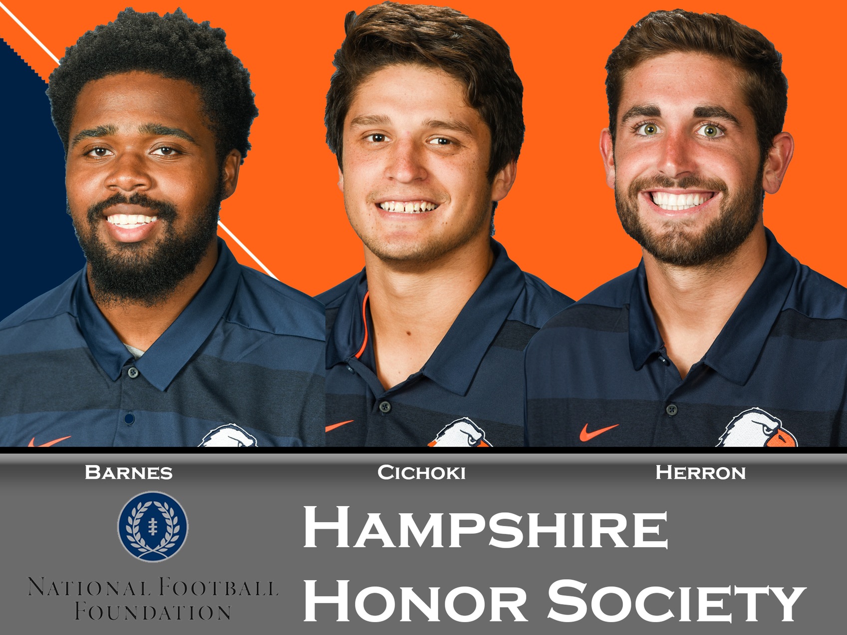 Three Eagles tabbed for induction into NFF Hampshire Honor Society 