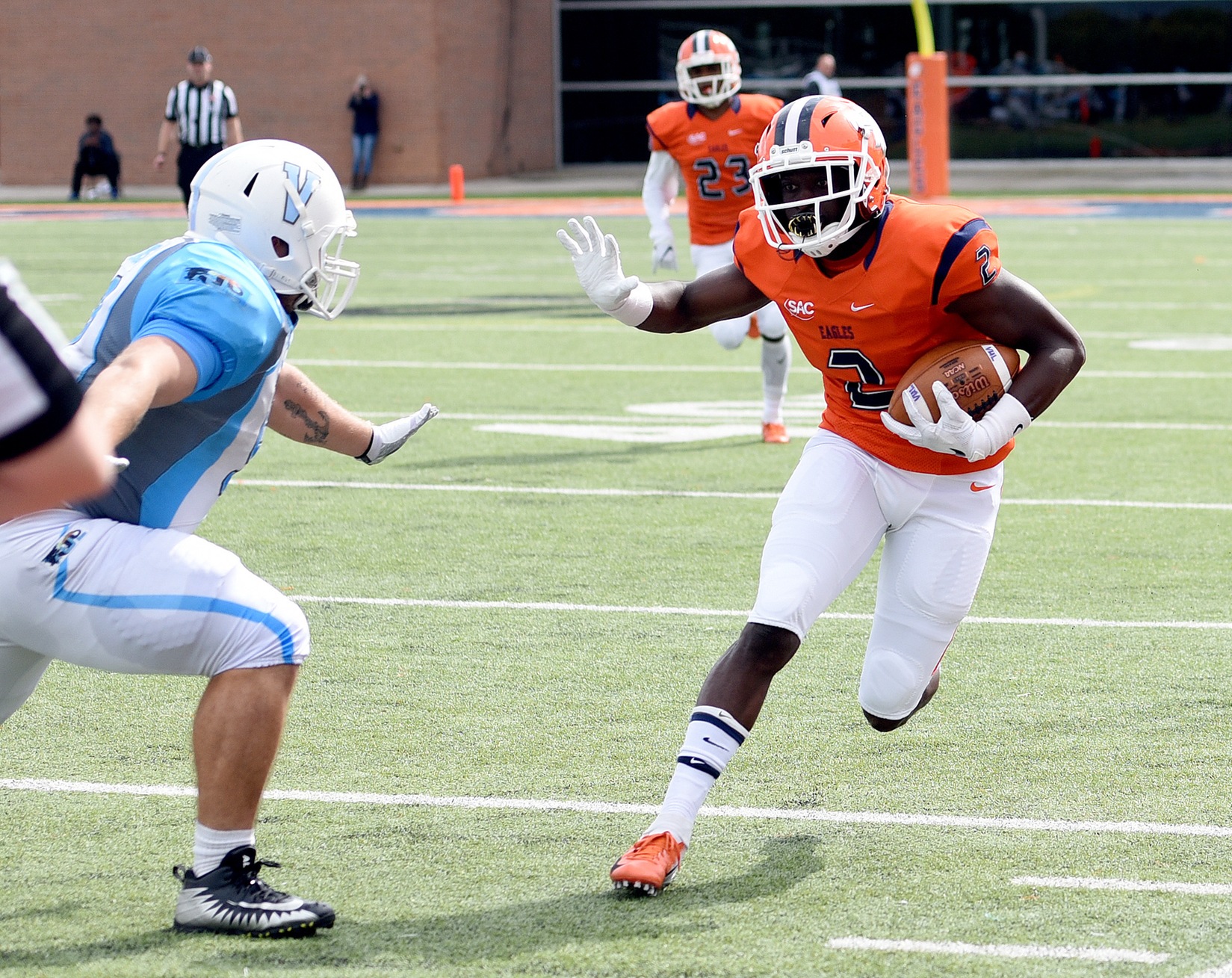 Carson-Newman flambés Dragons for fourth straight win 63-10