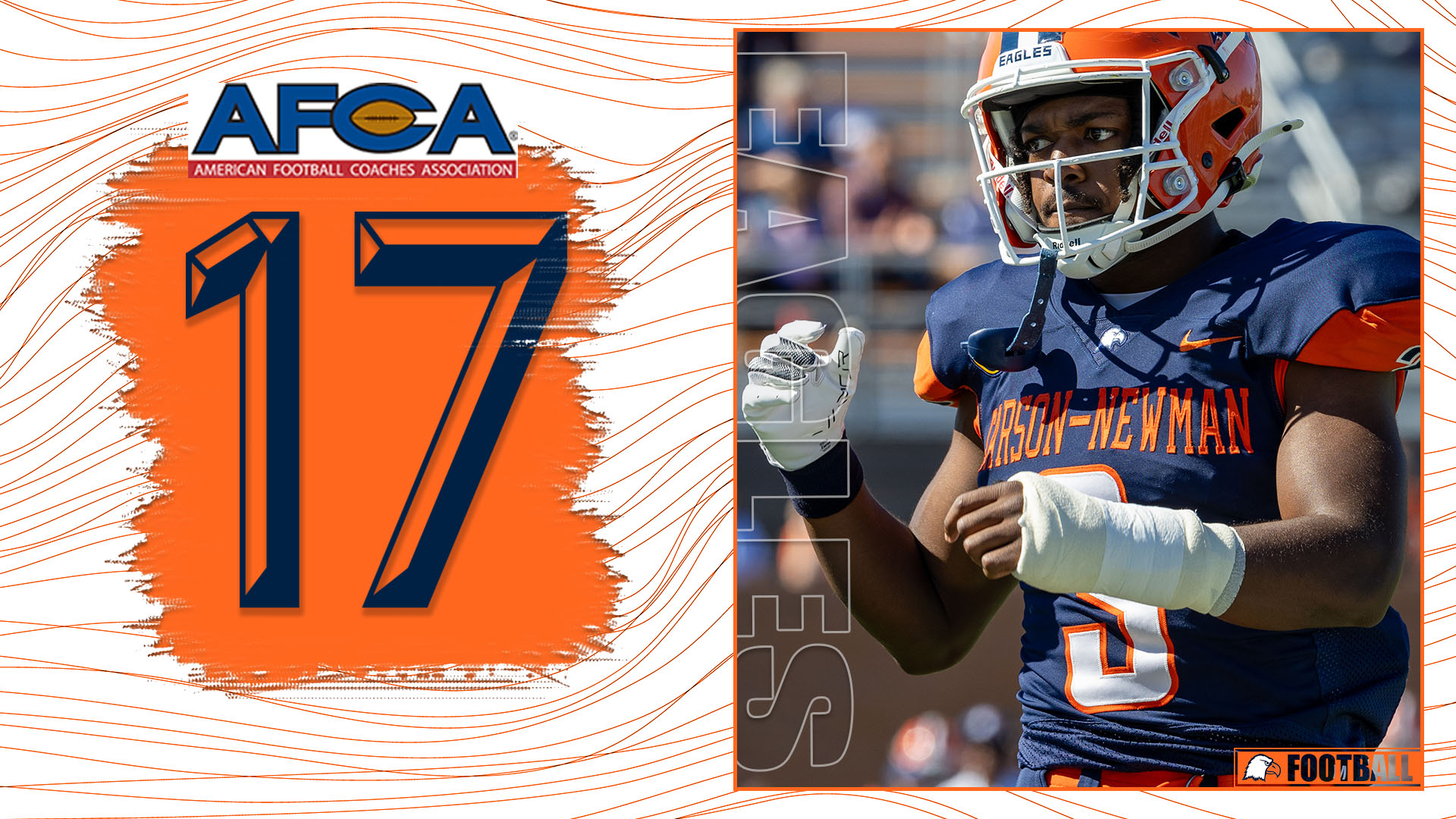 Eagles move up one spot in both AFCA and D2Football.com Polls