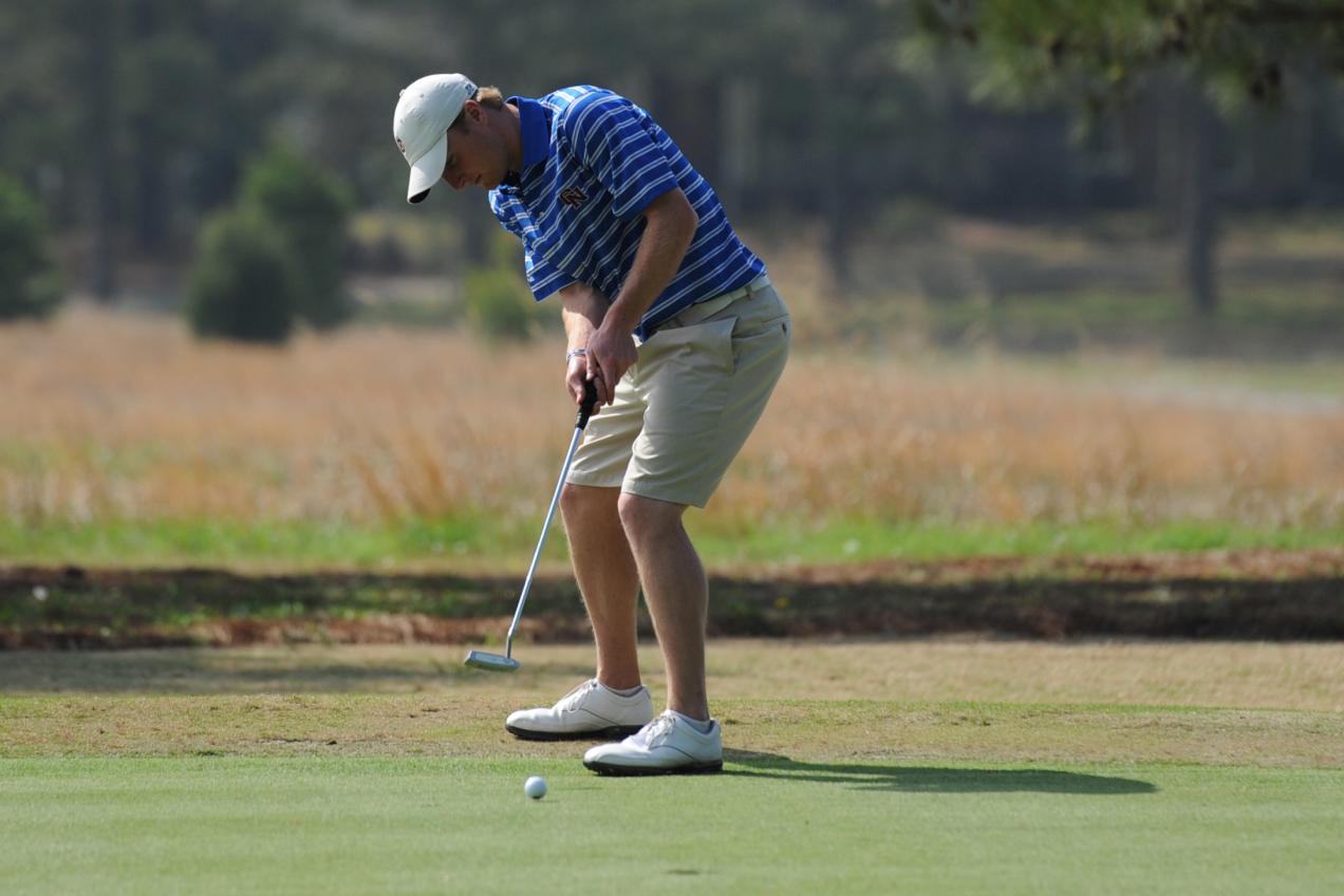 Eagles sixth, Ashby tied for eighth after two rounds of 2011 SAC Men's Golf Championship