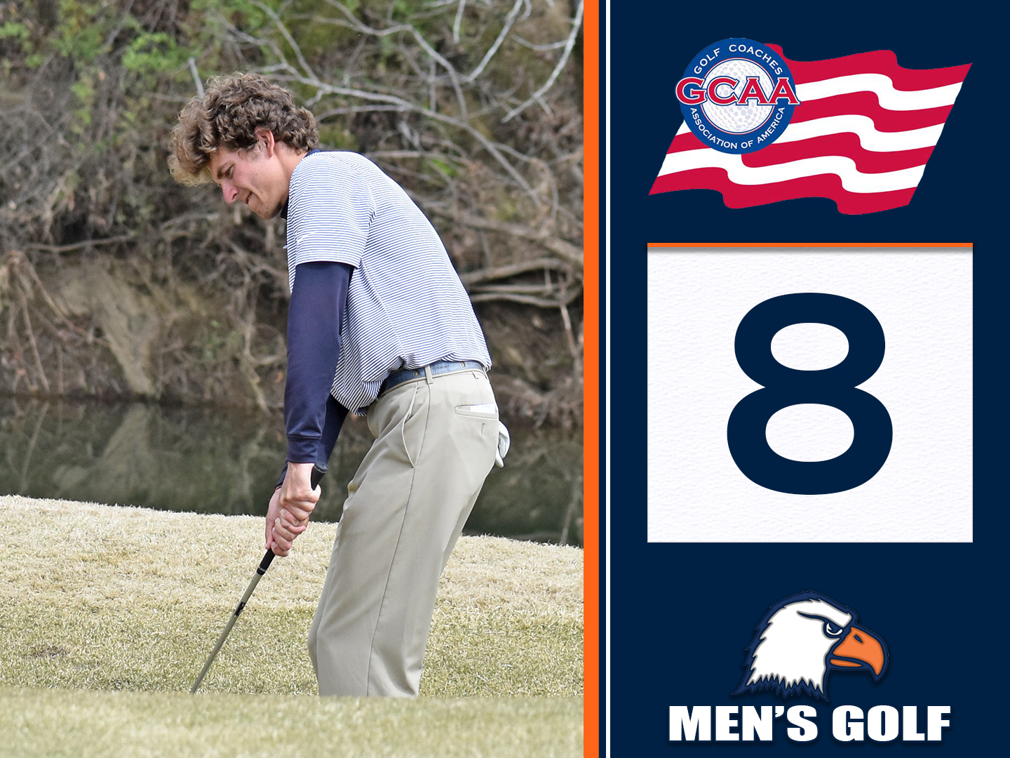 Eagles surge to No. 8 in latest Bushnell Golfweek Division II Coaches Poll