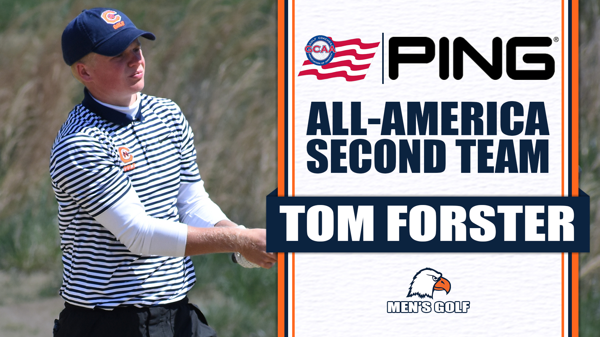 Forster nets third PING All-American nod