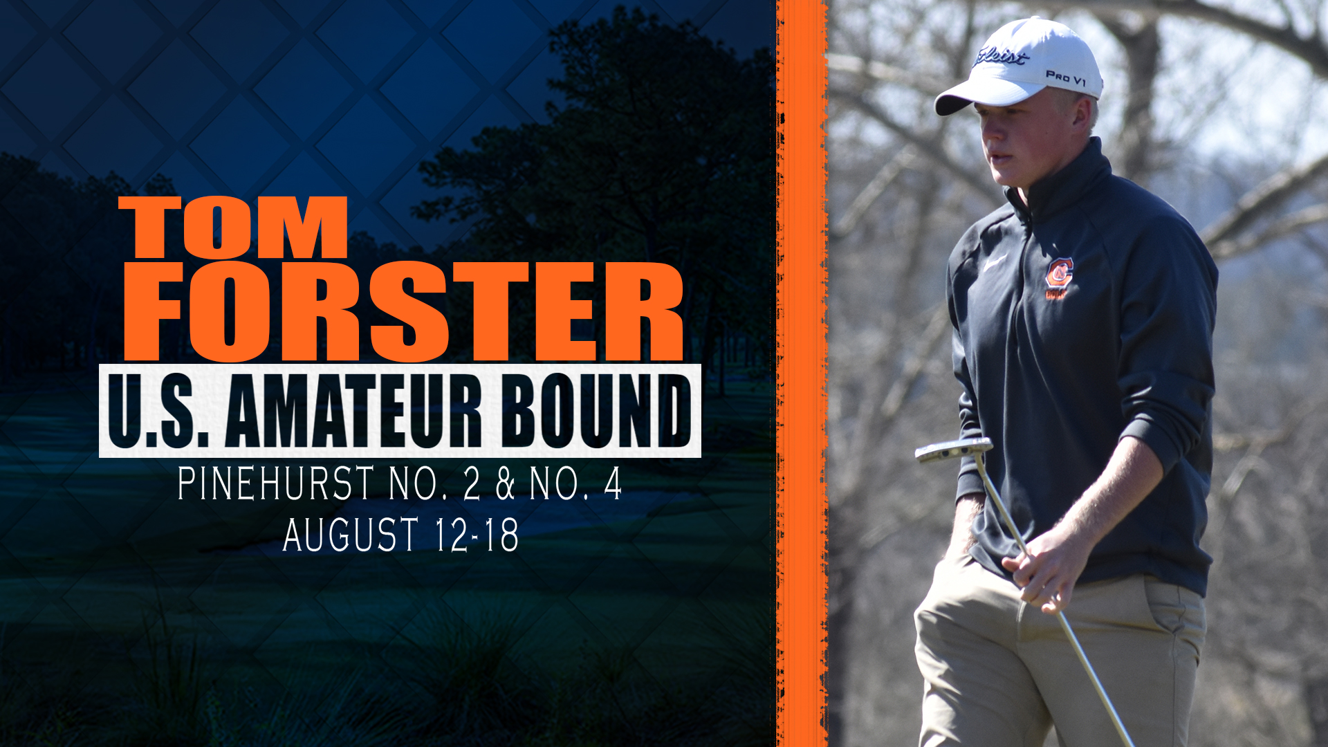 Forster set to play in 119th U.S. Amateur