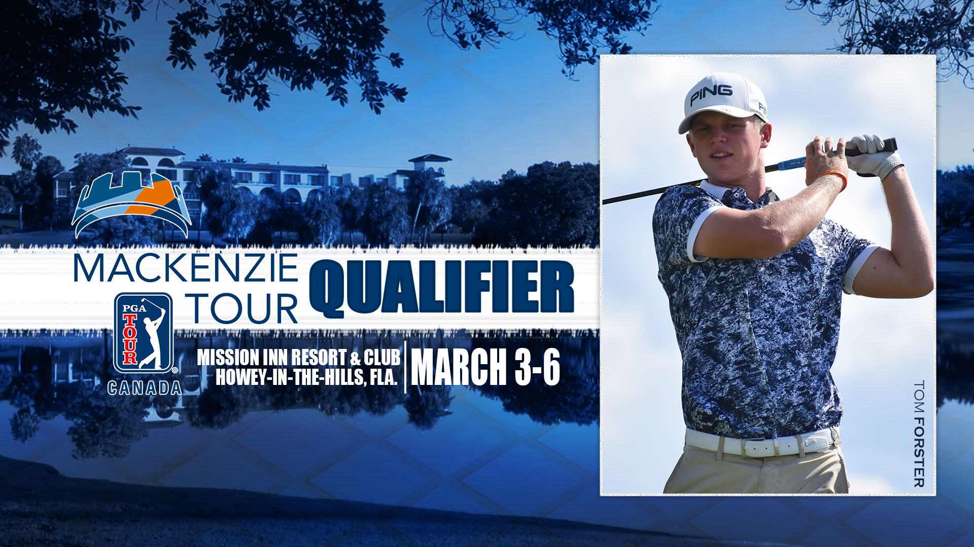 Forster set to play in Mackenzie Tour qualifier