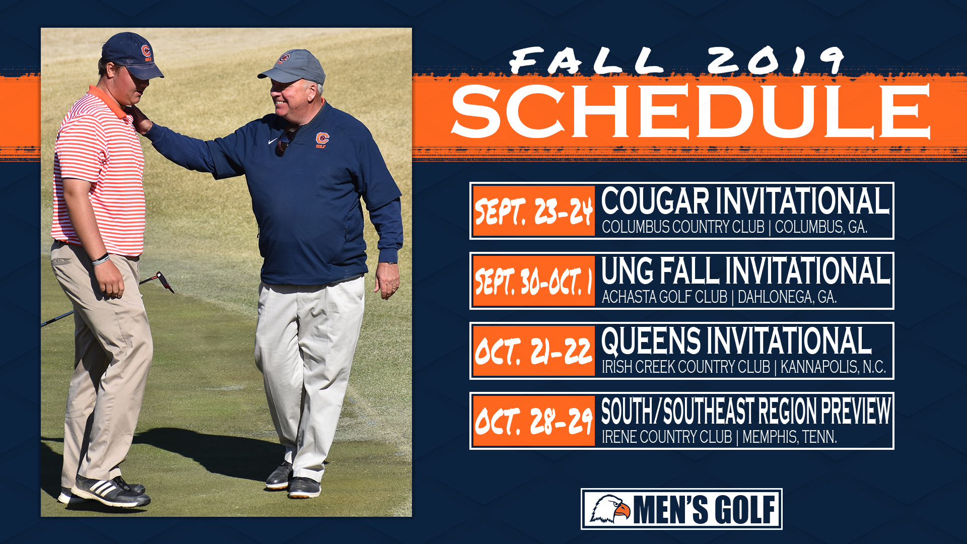 Four fall tournaments on deck for Eagles