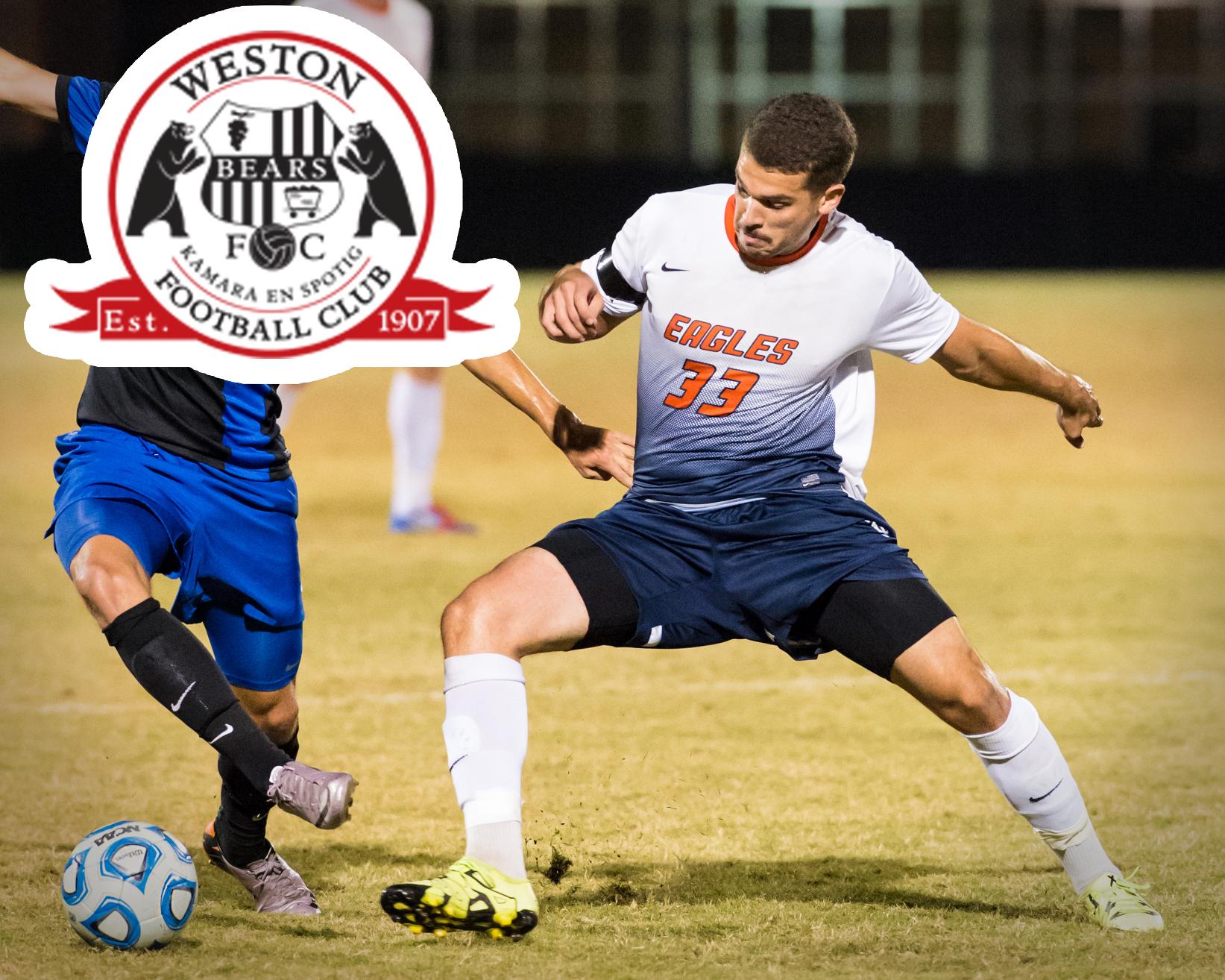 Eagle alum Pereira signs on with Weston Bears FC