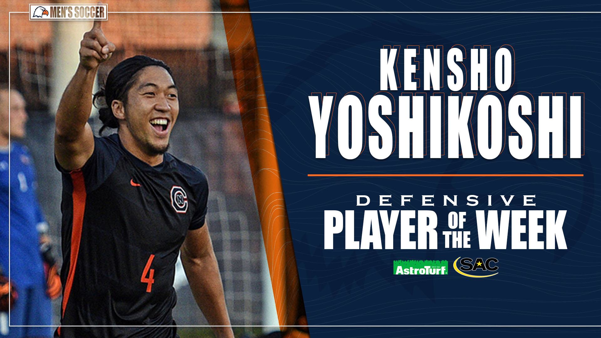 Yoshikoshi tabbed SAC Defensive Player of the Week