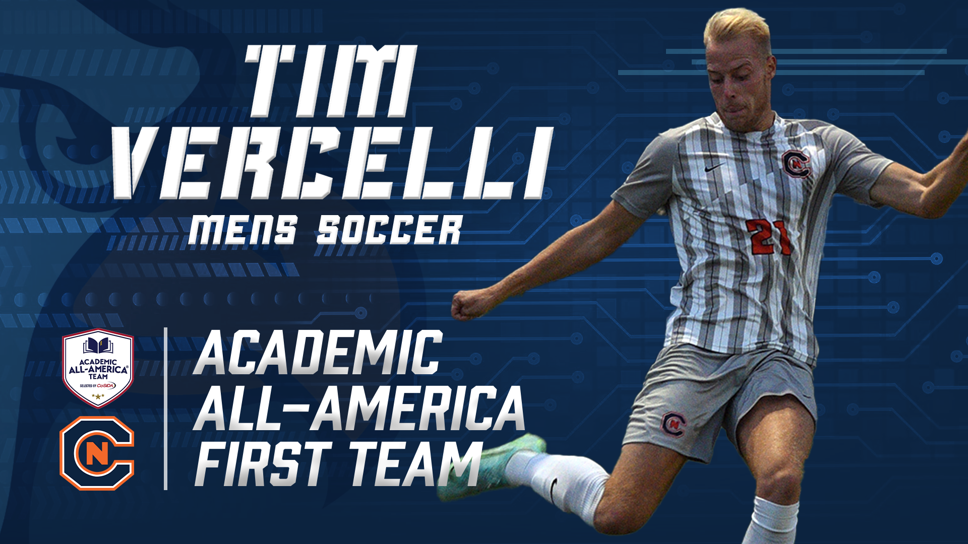 Buurman and Vercelli are Academic All-Americans