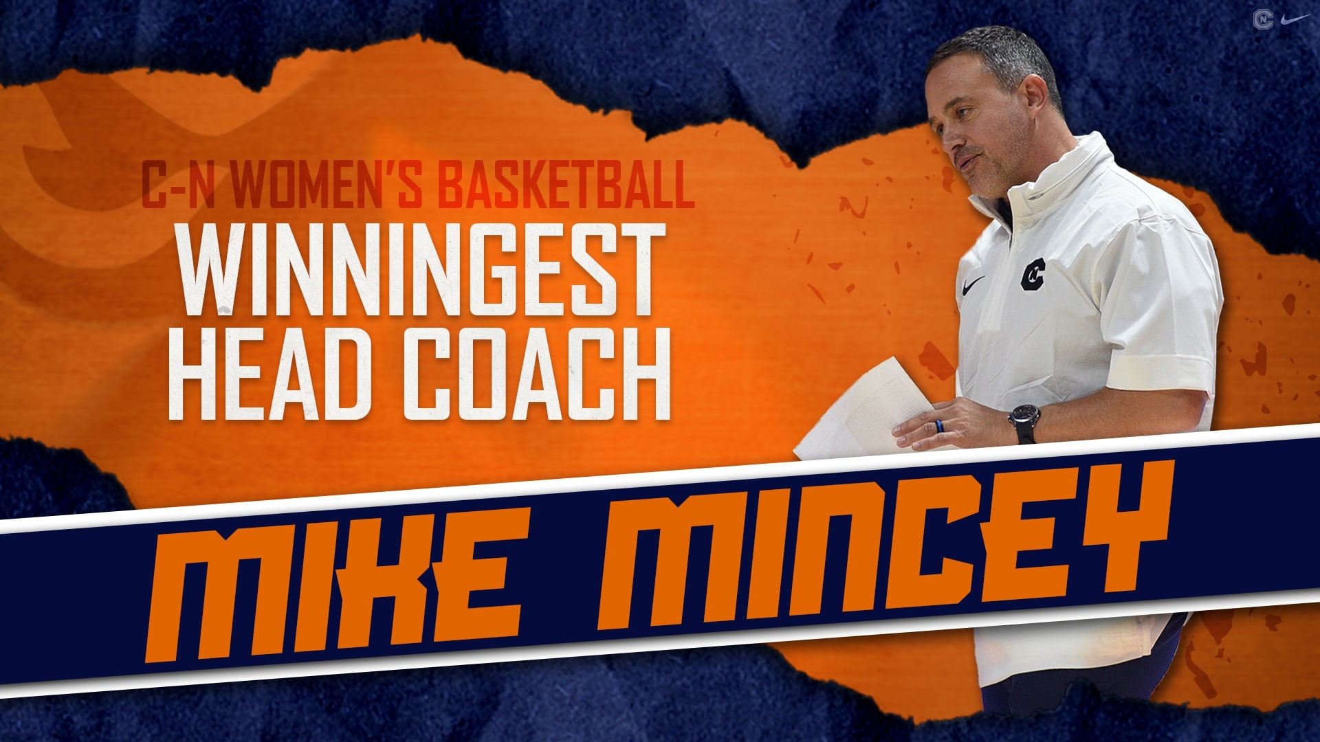 Mincey becomes program’s winningest coach, Taylor scores 1000th career point in C-N’s rout of UVA Wise