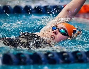 Eagle Swimmers Finish Second Day at Championships