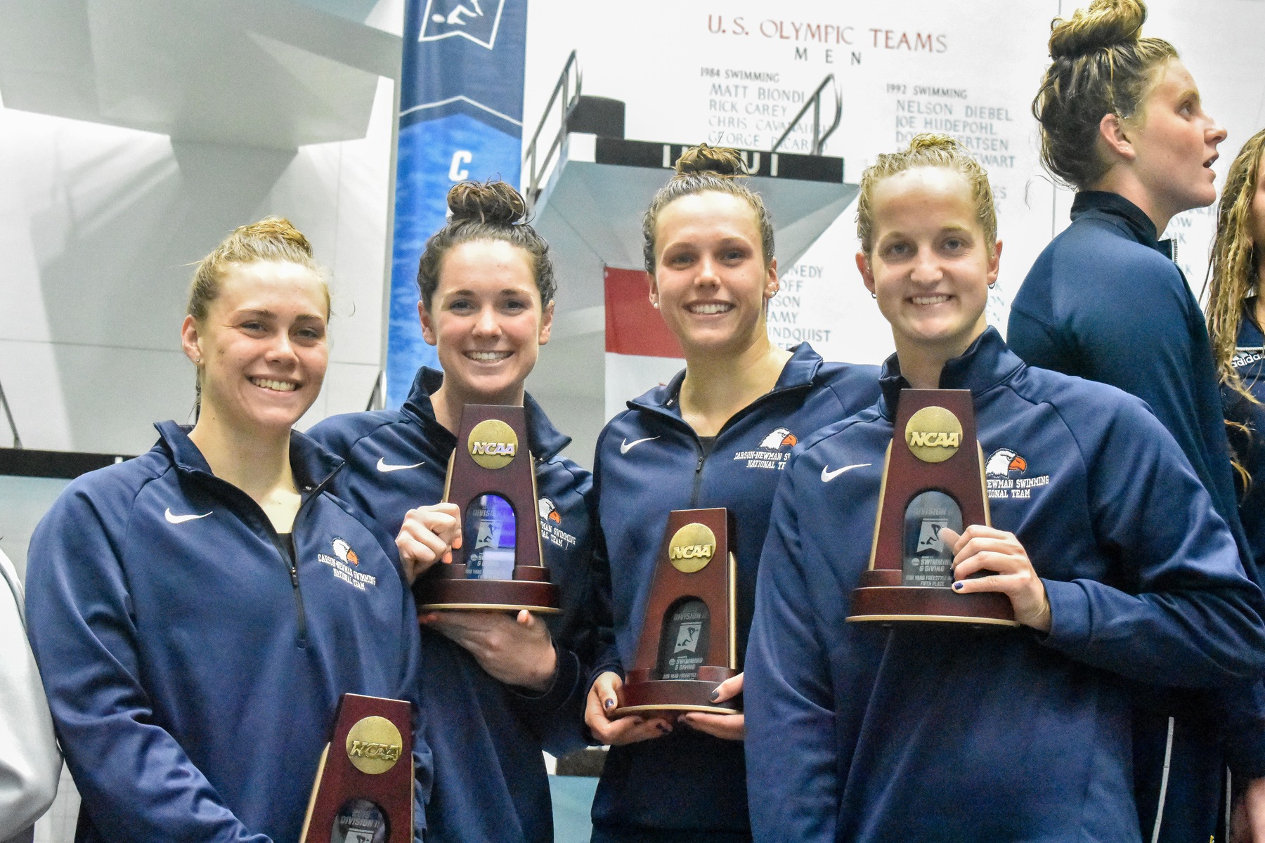 Women's 200 Free Relay earns All-American yet again