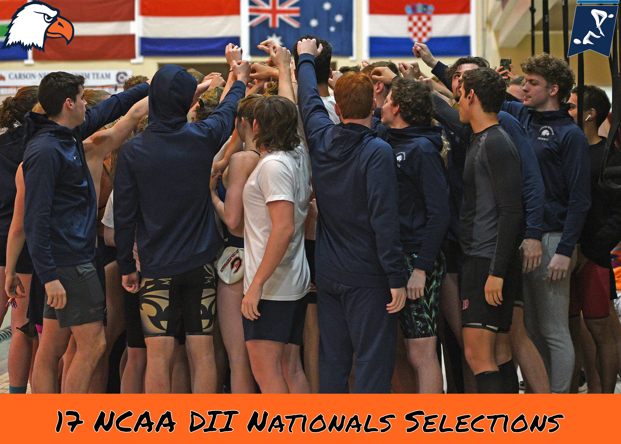 Double digit Eagles qualify for upcoming DII National Championships
