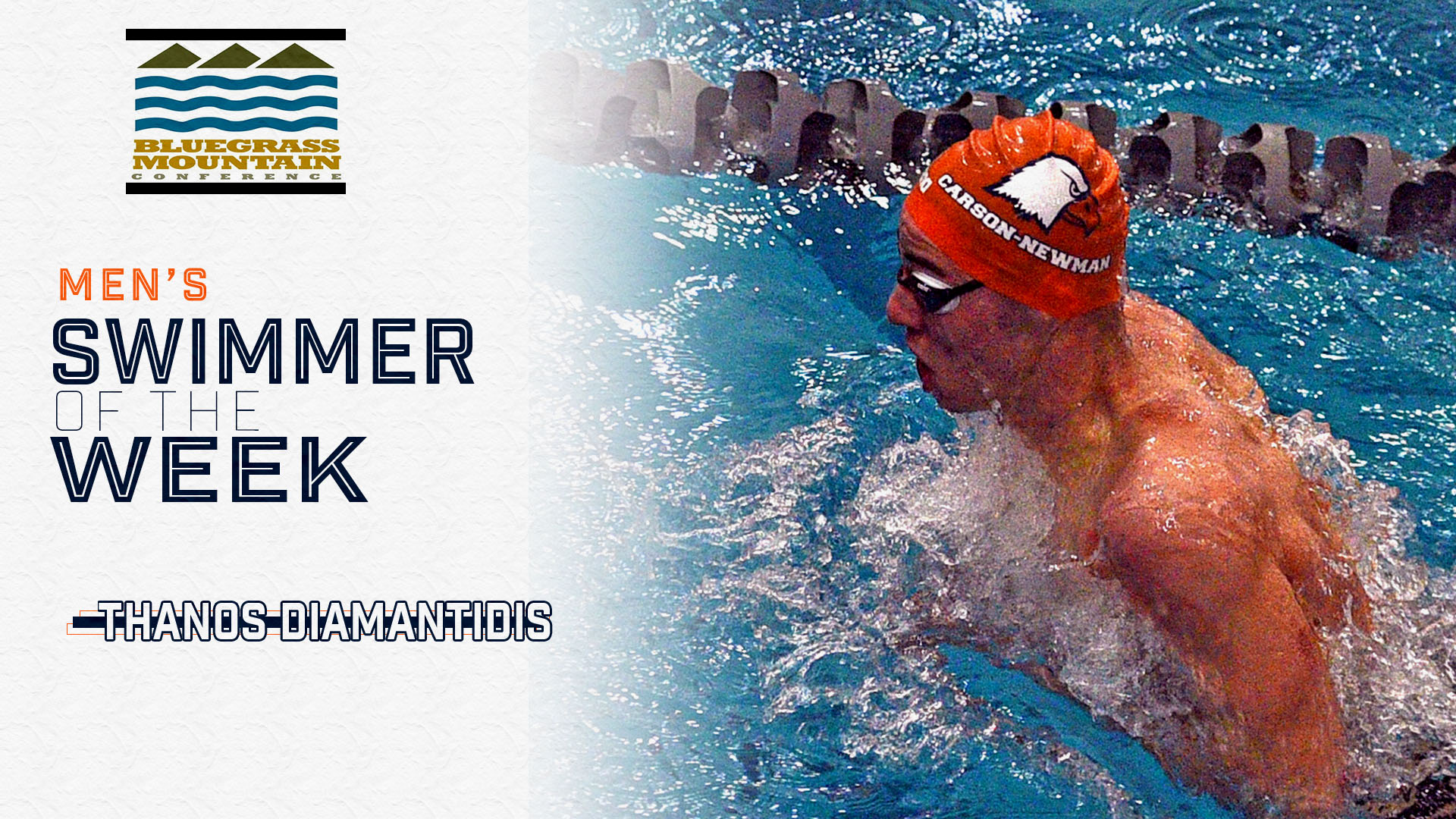Diamantidis tabbed with BMC Male Swimmer of the Week honors