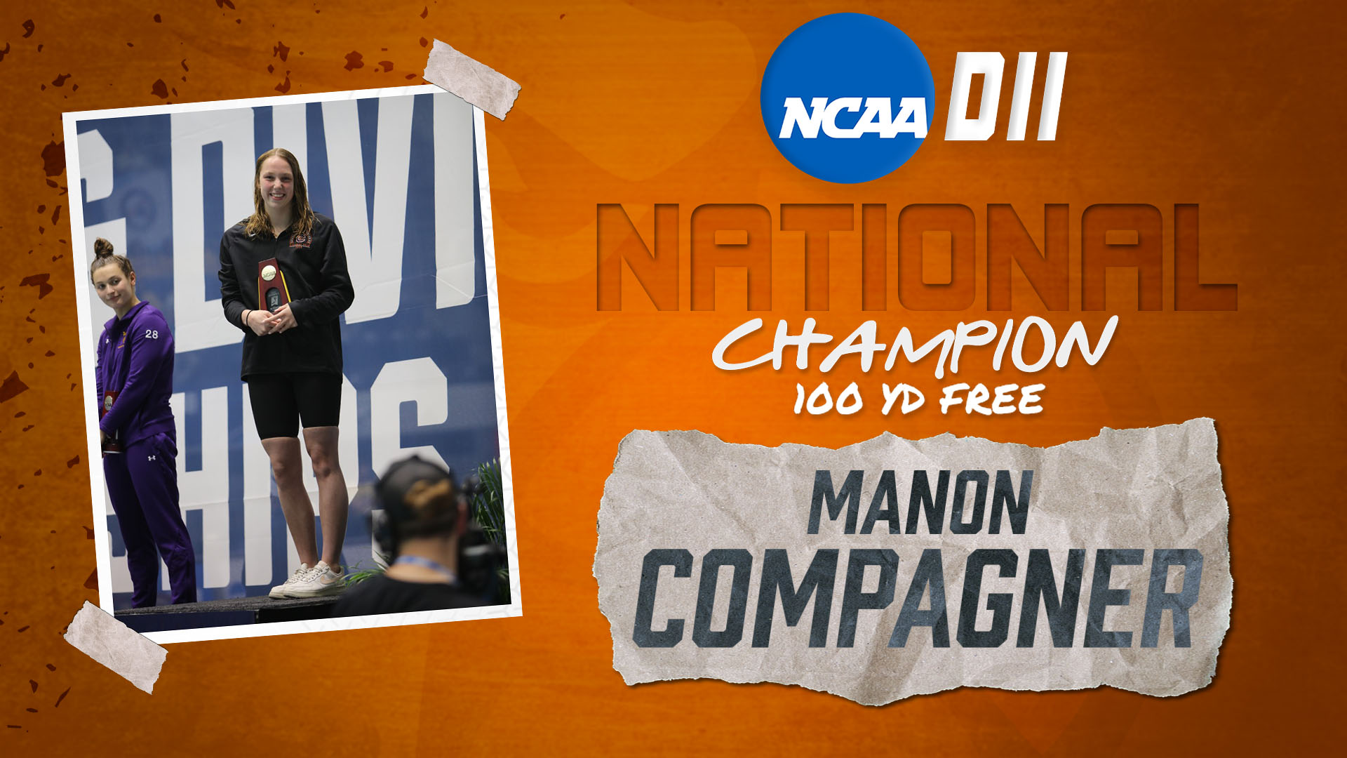 Twice in three days! Manon Compagner grabs her second national championship title