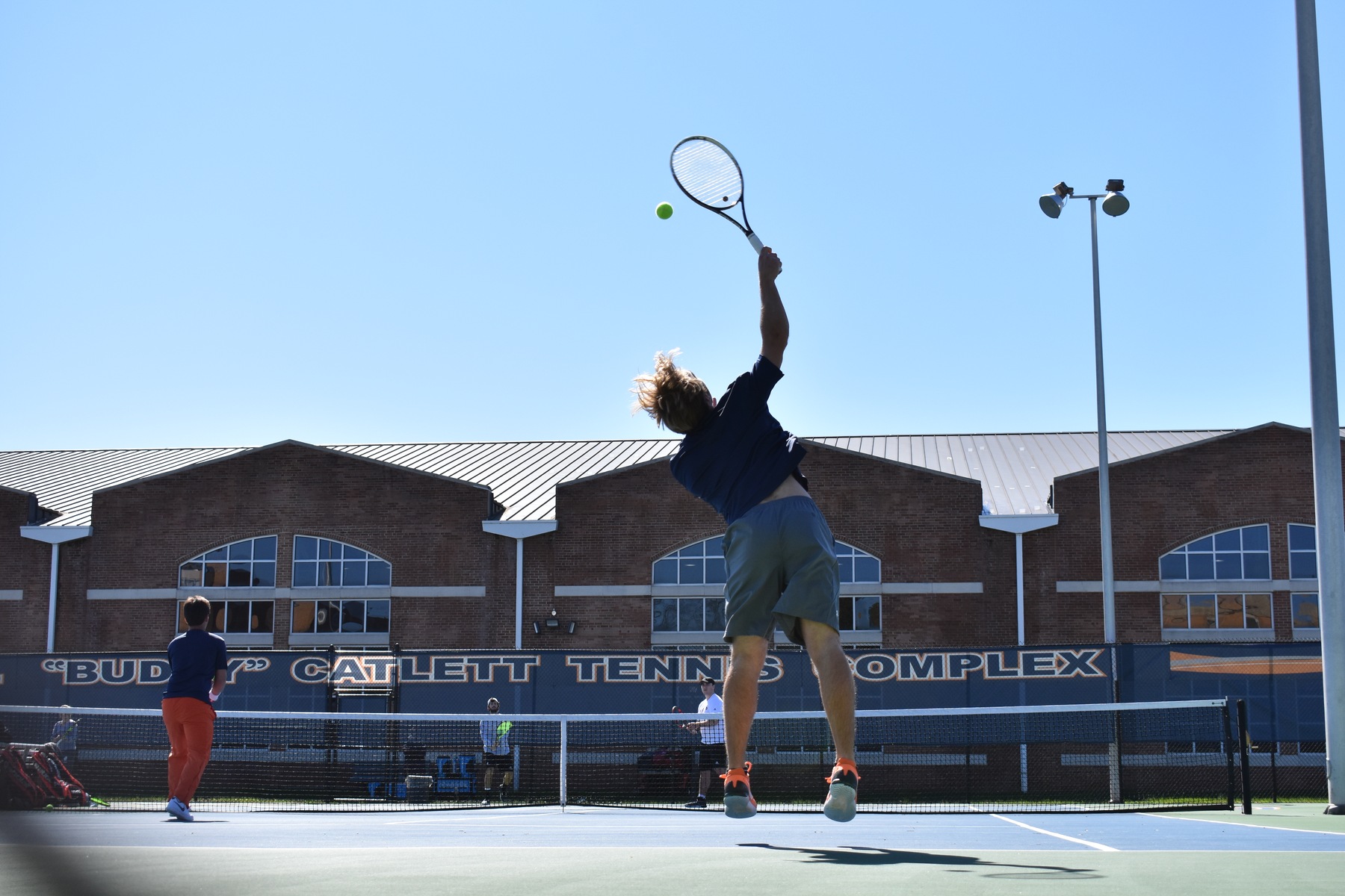 Men's tennis prepares for three matches at Mossy Creek over the weekend