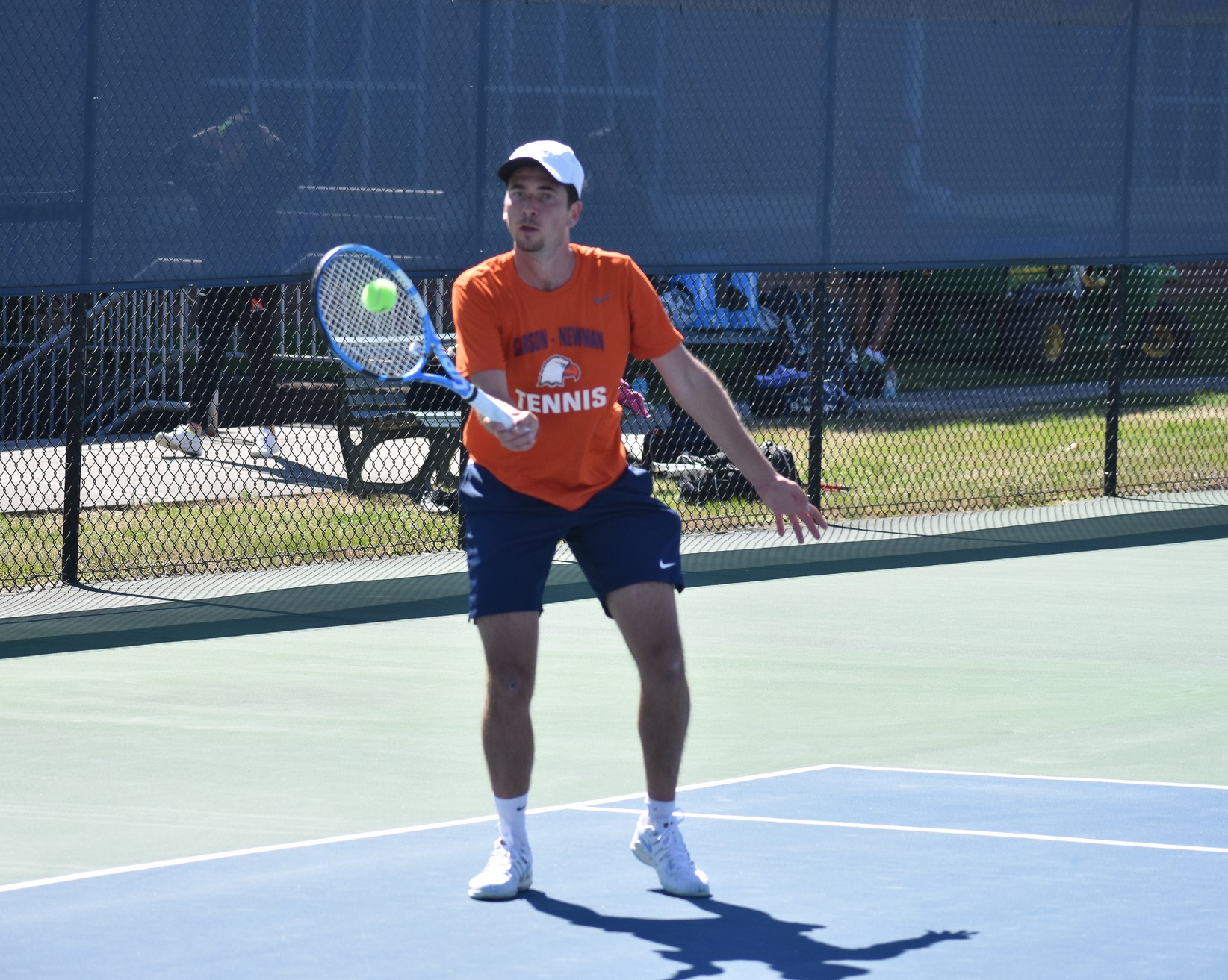 Eagles struggle in singles play against Anderson