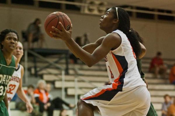 Lady Eagles turnover No.12 Delta State in upset, 54-48