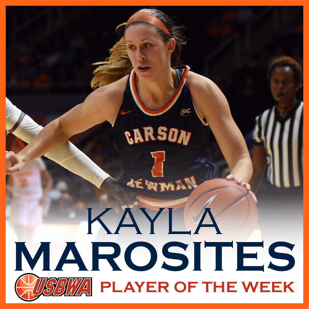 USBWA selects Marosites as National Player of the Week