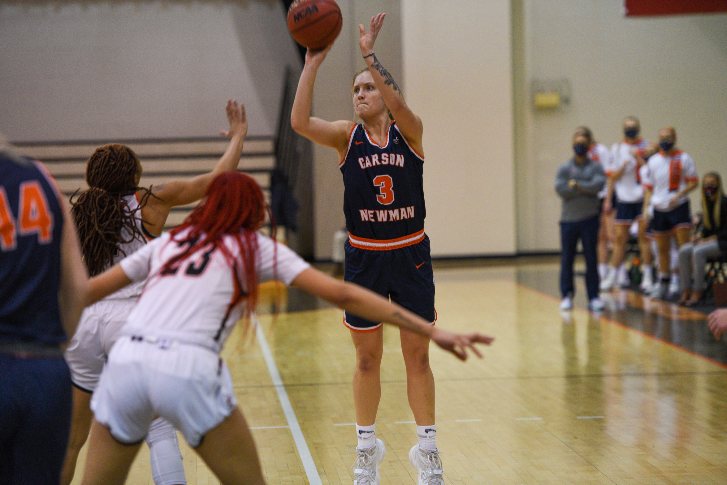 Resiliency shines as No. 20 C-N survives in double overtime at No. 7 Tusculum