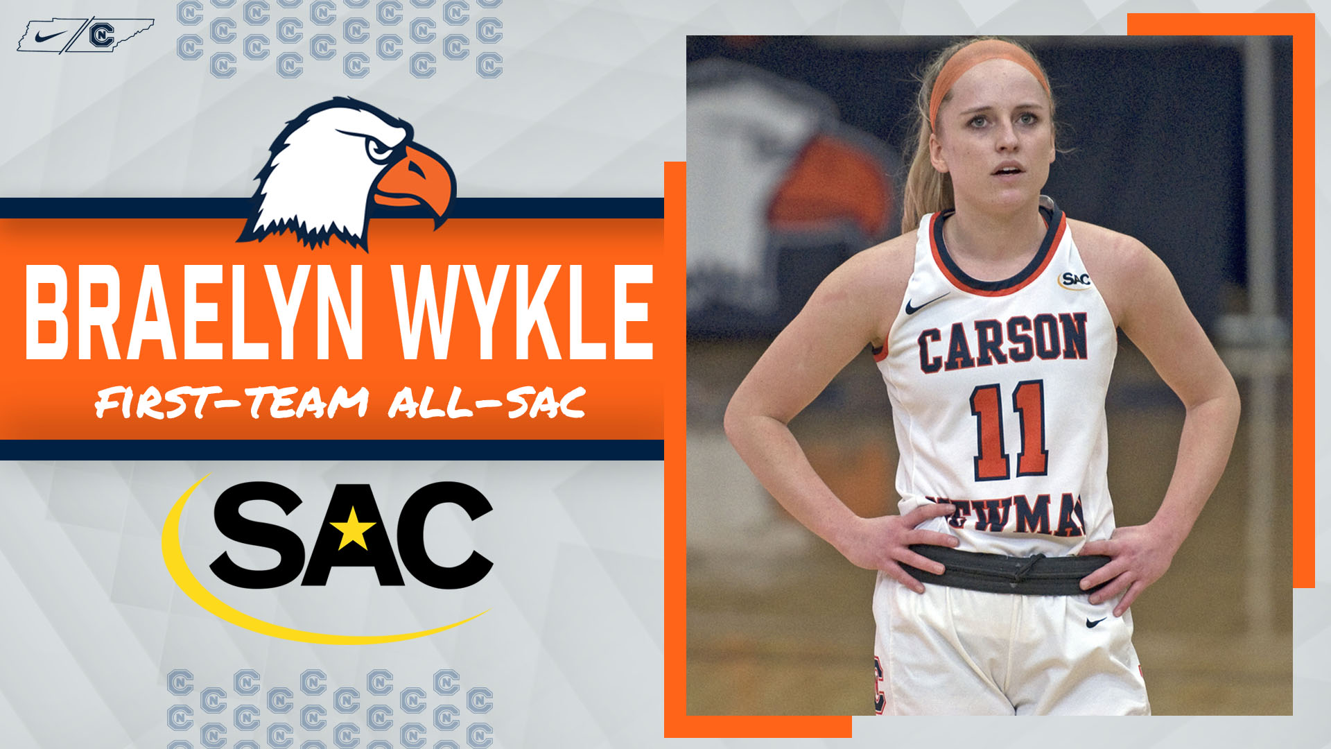 Wykle and Rutherford earn All-SAC honors