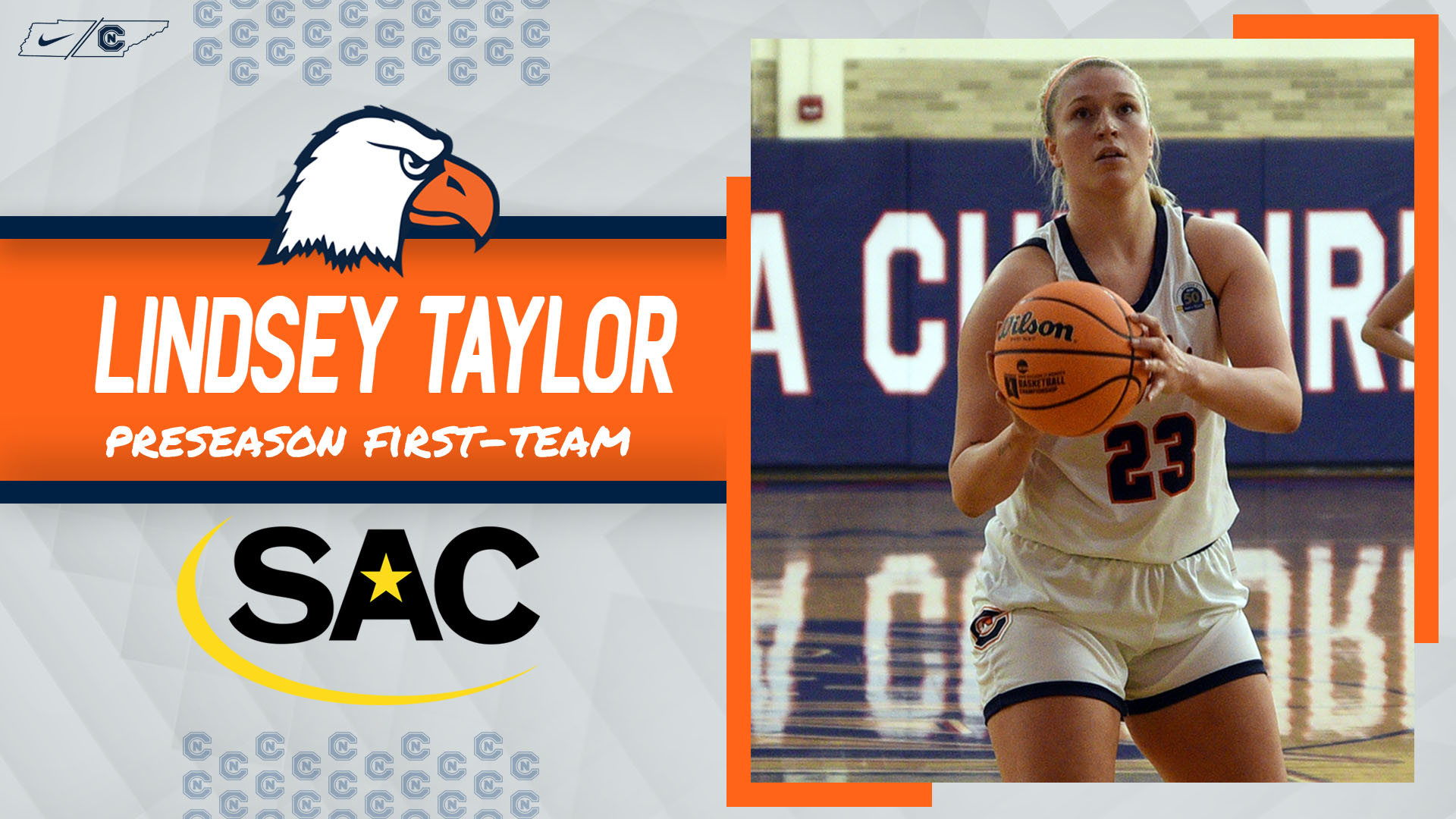 Taylor tabbed preseason First Team All-SAC