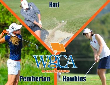 Three women’s golfers garner WGCA All-American Scholar Status