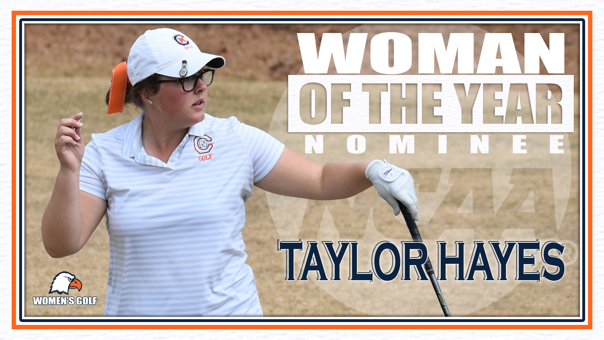 Hayes nominated for NCAA Woman of the Year