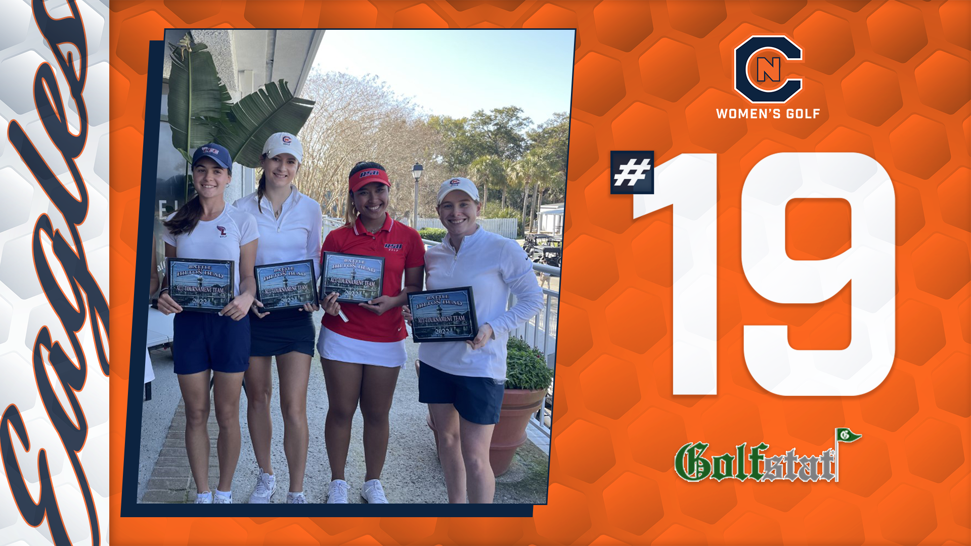 Carson-Newman ranked 19th in latest Golfstat poll