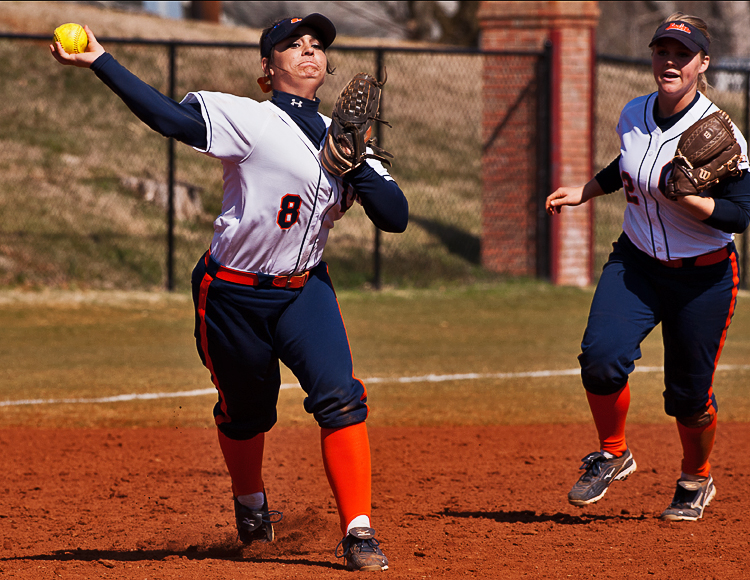 Eagles split conference opener with Catawba